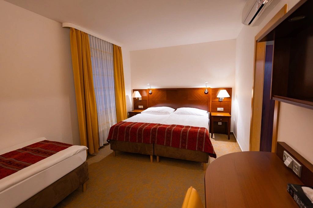 Třílůžkový pokoj kategorie Komfort