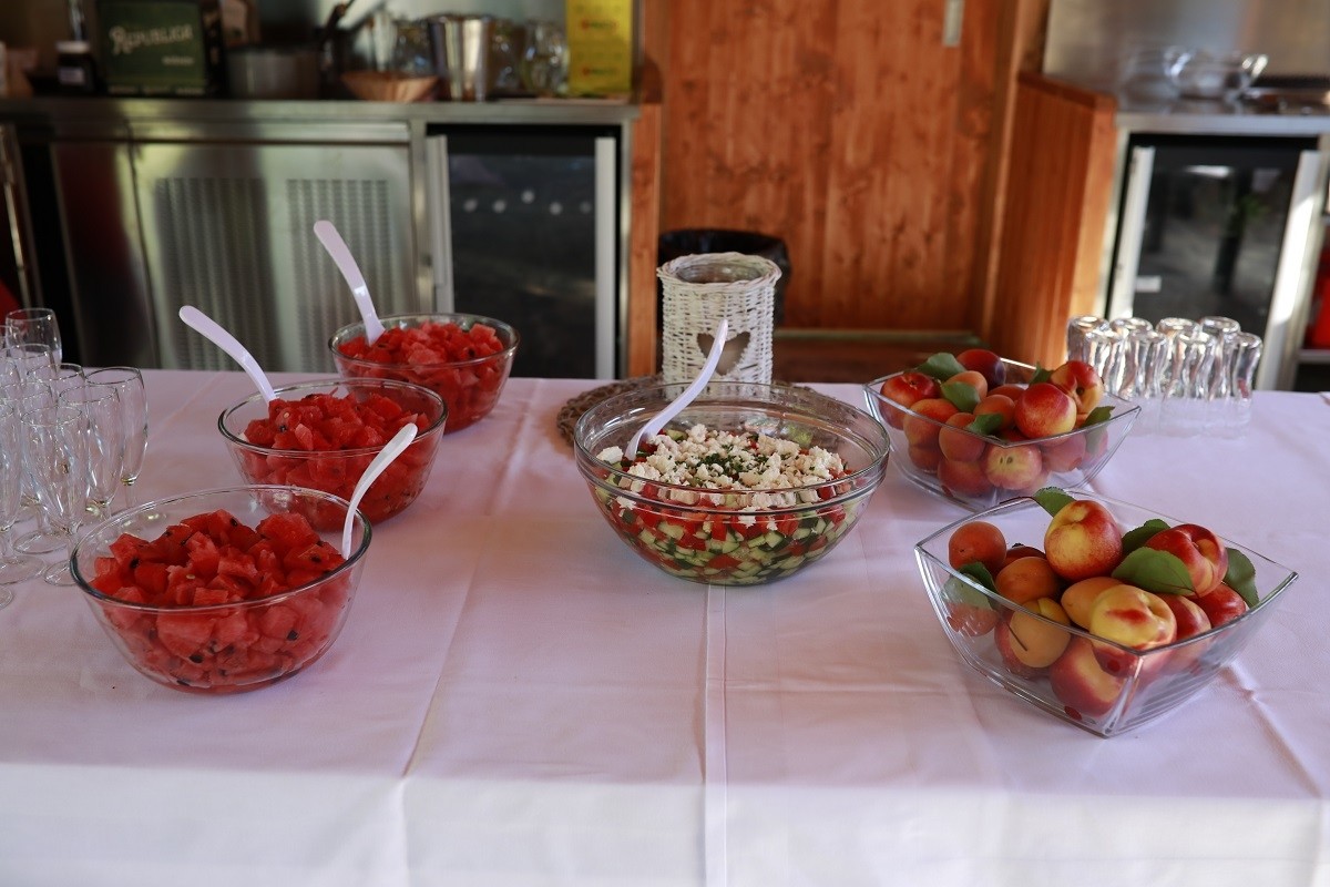 Venkovní posezení s grilem - fotografie 1