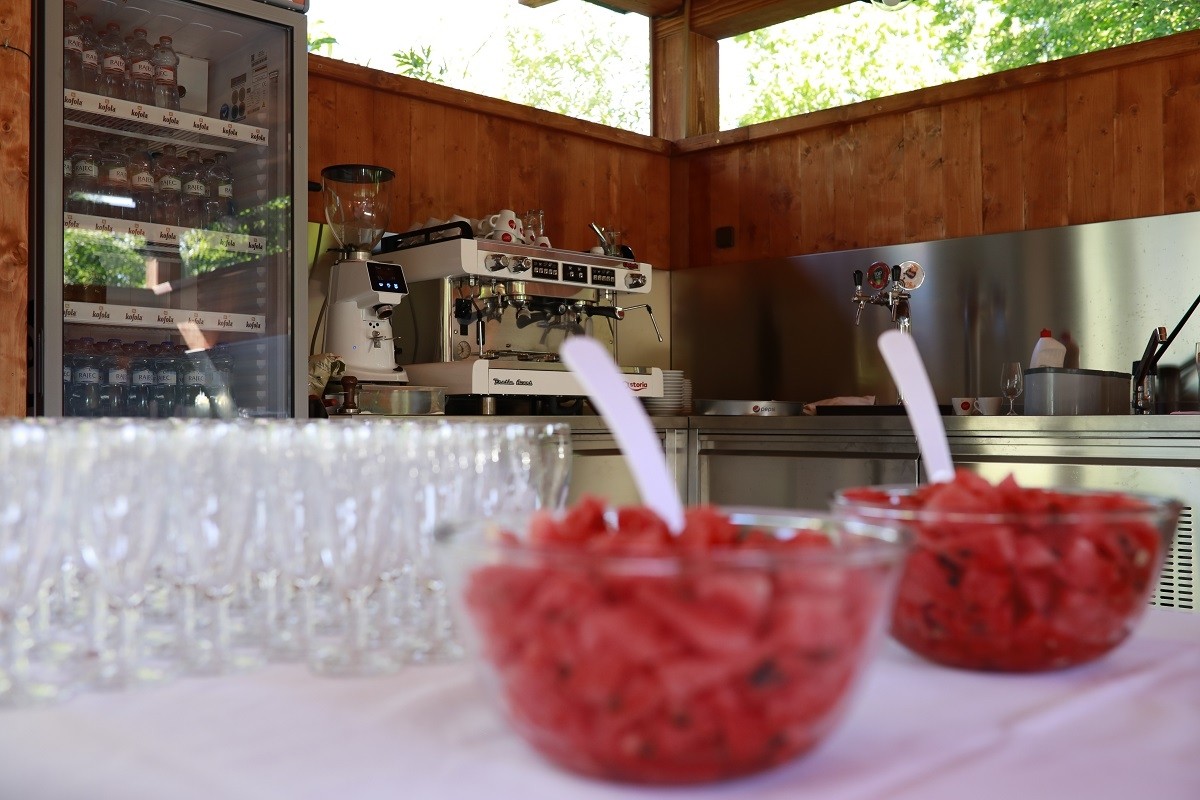 Venkovní posezení s grilem - fotografie 2